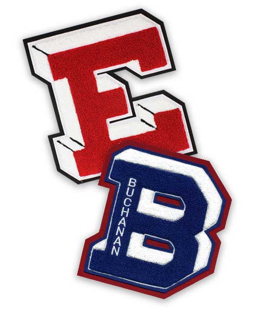 3D Shaded Letters Plaques & Such