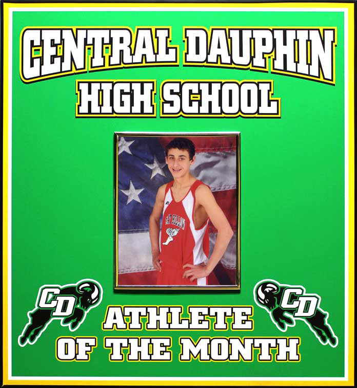 Athlete of the Month Board