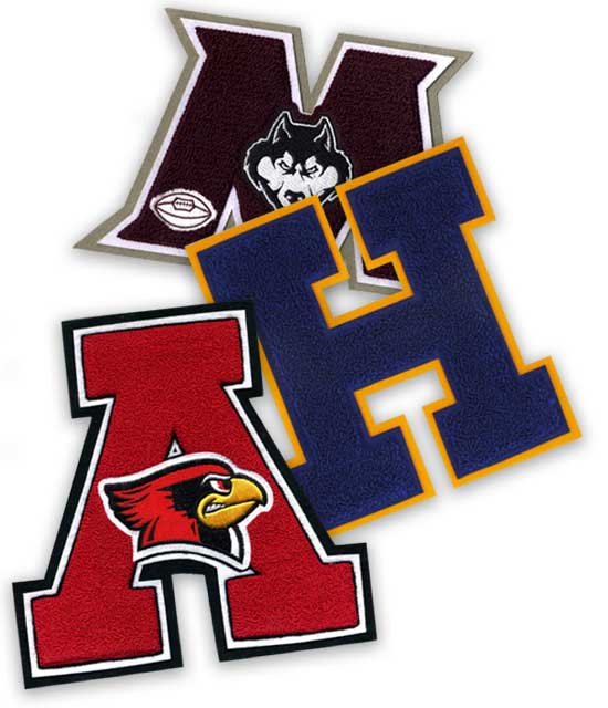 Standard Varsity Letters